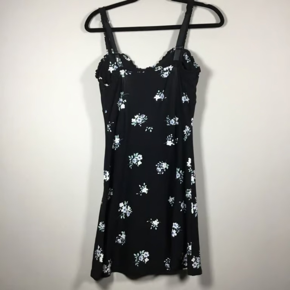 Black Floral Dress